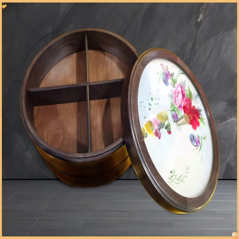 Fruit box (double-layer rotatable)
